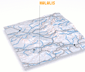 3d view of Hălăliş