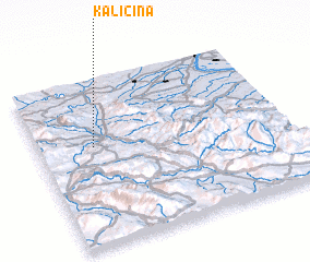 3d view of Kaličina