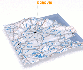 3d view of Panayía