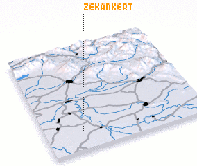 3d view of Zékánkert