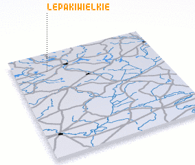 3d view of Lepaki Wielkie