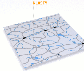 3d view of Włosty