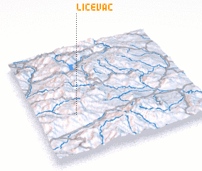 3d view of Ličevac