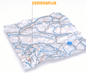 3d view of Demir Kapija