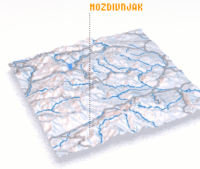 3d view of Moždivnjak