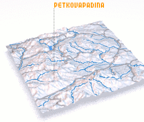 3d view of Petkova Padina