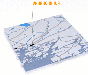 3d view of Vähä-Heikkilä