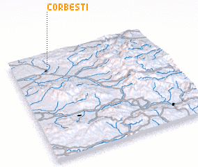 3d view of Corbeşti