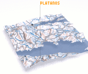 3d view of Plátanos