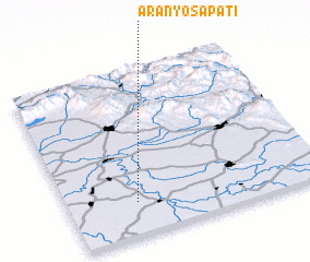 3d view of Aranyosapáti