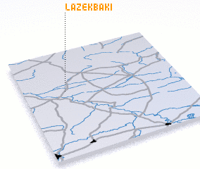 3d view of Łążek Bąki