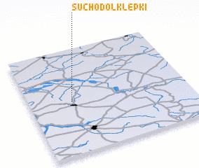 3d view of Suchodół Klepki