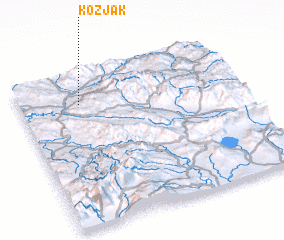 3d view of Kozjak