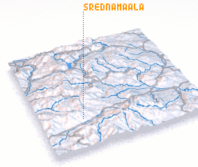 3d view of Sredna Maala