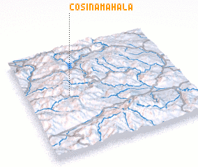 3d view of Ćosina Mahala