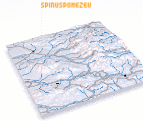 3d view of Spinuş-Pomezeu