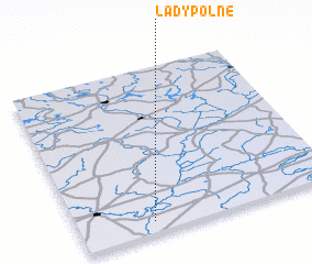 3d view of Łady Polne