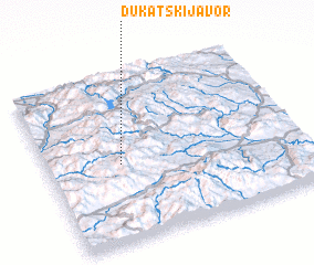 3d view of Dukatski Javor