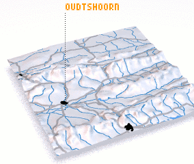 3d view of Oudtshoorn