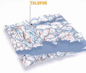 3d view of Tolofón