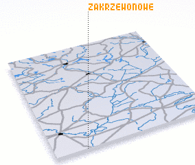 3d view of Zakrzewo Nowe