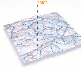 3d view of Osiče