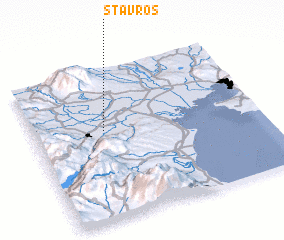 3d view of Stavrós