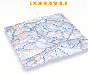 3d view of Bogdanova Mahala