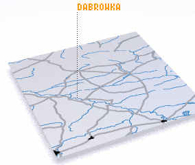 3d view of Dąbrówka