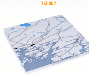 3d view of Tennby