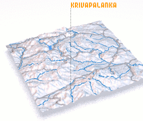 3d view of Kriva Palanka