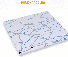 3d view of Polichna Dolna