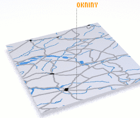 3d view of Okniny