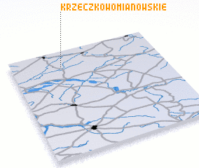 3d view of Krzeczkowo Mianowskie