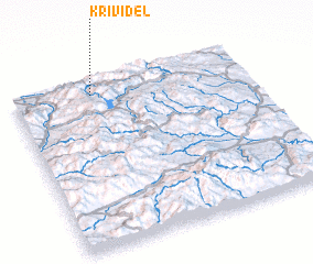 3d view of Krivi Del