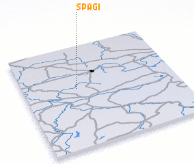 3d view of Spaģi