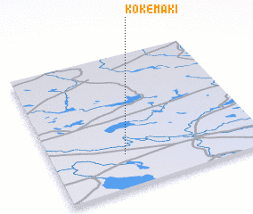 3d view of Kokemäki