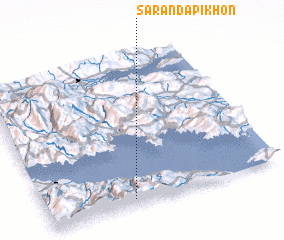 3d view of Sarandápikhon