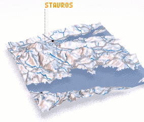 3d view of Stavrós