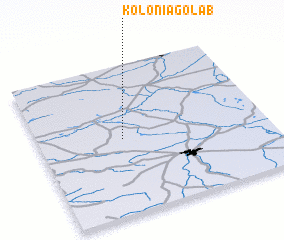 3d view of Kolonia Gołąb