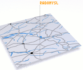 3d view of Radomyśl