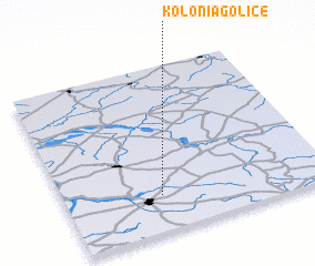 3d view of Kolonia Golice