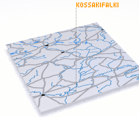 3d view of Kossaki Falki