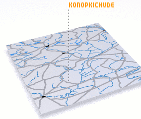 3d view of Konopki Chude