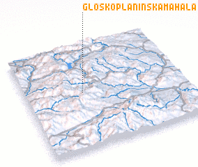 3d view of Gloškoplaninska Mahala