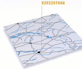 3d view of Rzeszotków