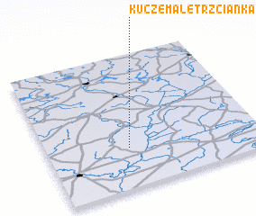 3d view of Kucze Małe-Trzcianka