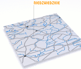 3d view of Niedźwiedzkie