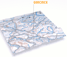 3d view of Gorčince