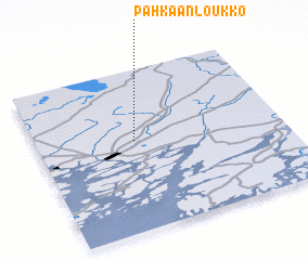3d view of Pahkaanloukko
